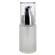 Transparent glass bottle with pump, 30 ml, 1 pc