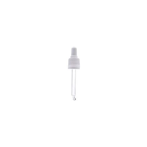 Lock ring cap with white pipette for 30 ml bottle