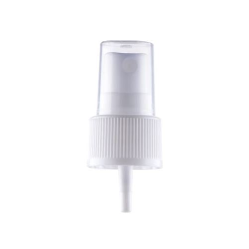 Spray cap, white with transparent cover, 24/410