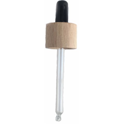 Wooden pipette for cap GL18, 88 mm