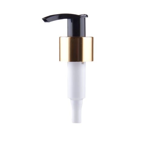 Cap pump, black gold, 24/410