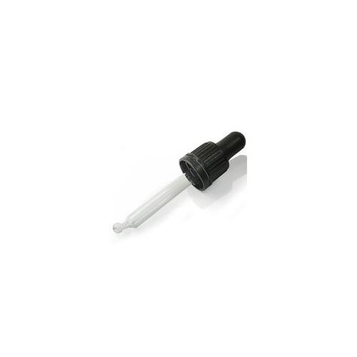 Lock ring cap with black pipette for 5 ml vial