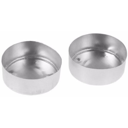 Metal mold for tea candles