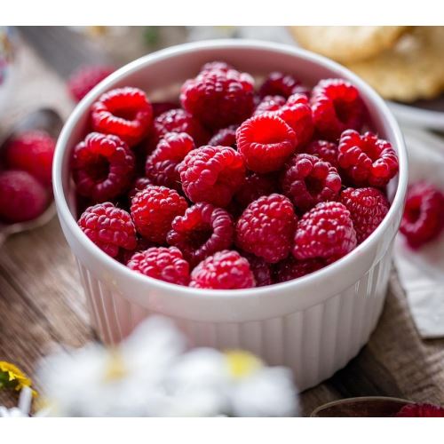 Exfoliant raspberry granules