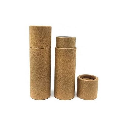 Paper packaging, kraft tube, approx. 10 ml