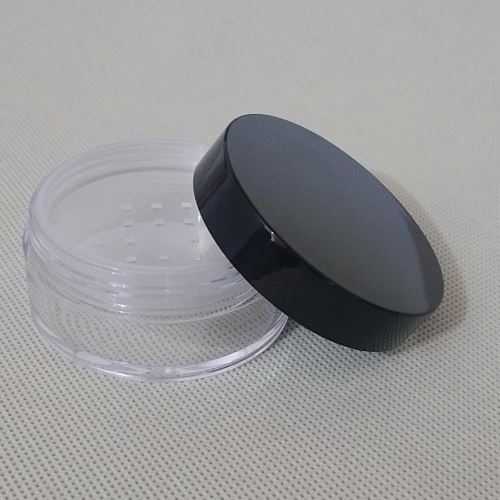 Clear plastic packaging for powder (mica), 30 ml