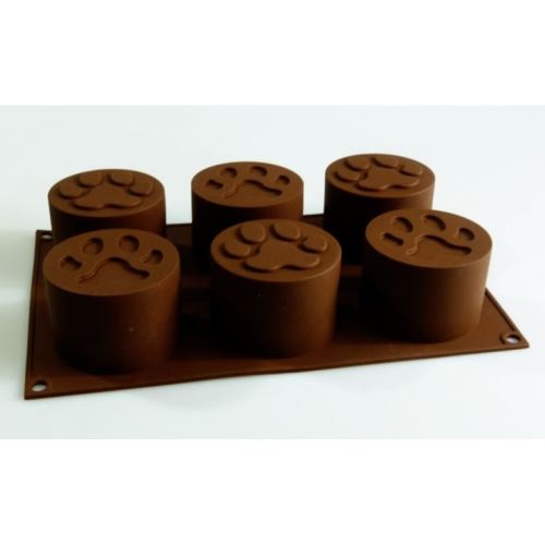 Molds for soaps or chocolate - paws