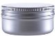 Round aluminum can with lid, 50 ml, 1 pc