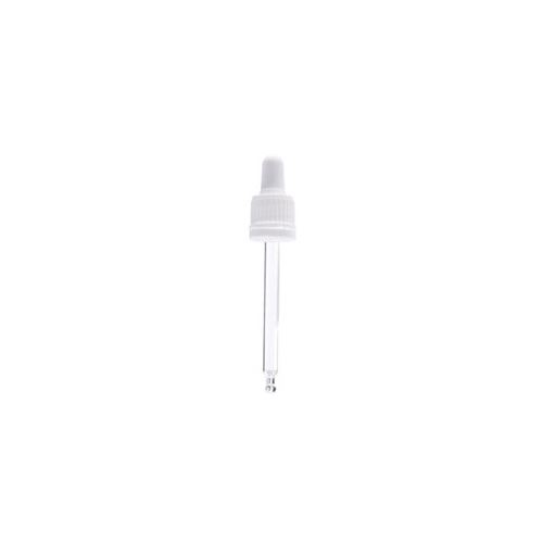 Lock ring cap with white pipette for 50 ml bottle