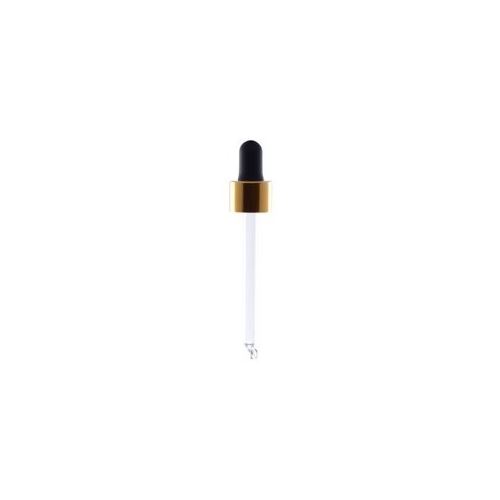 Black/gold pipette for 50 ml bottle