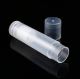 Plastic tube for lipstick or lip balm transparent, 4.5 ml, 1 pc