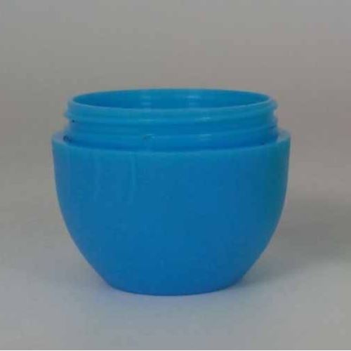 Plastic packaging mini pocket egg for lip balms blue