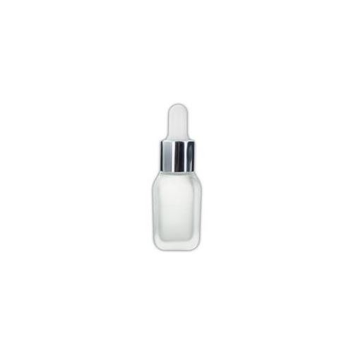 Transparent glass bottle with pipette, 15 ml