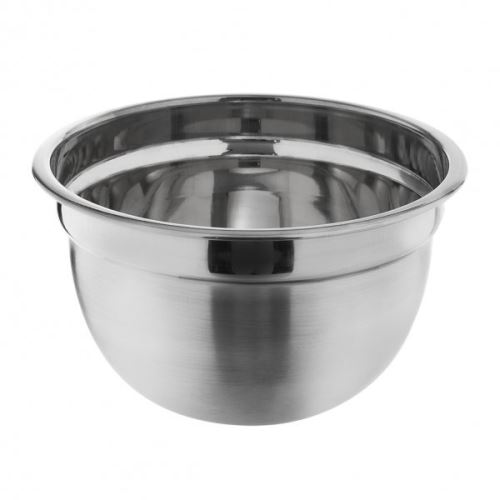 German round stainless steel bowl, diameter 13 cm