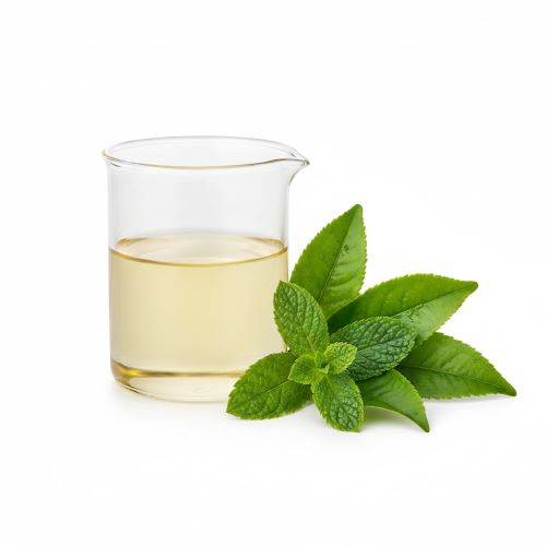 Green tea and mint, cosmetic fragrance