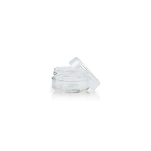 Clear plastic packaging for the cream, 5 ml