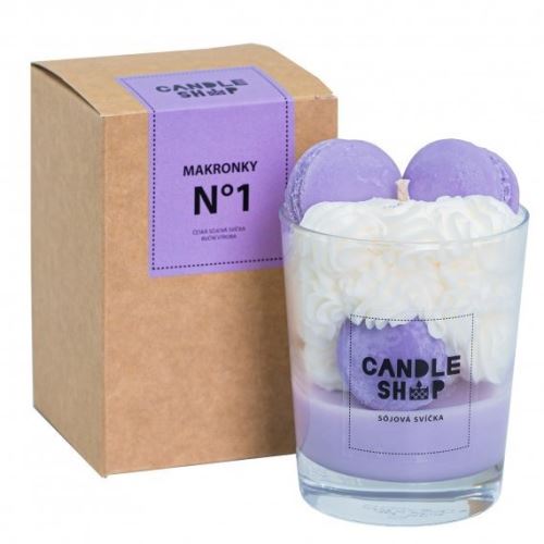 Soy candle Macaroons N°1, 230 ml