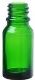 Glass bottle without cap, green, 10 ml, 1 pc