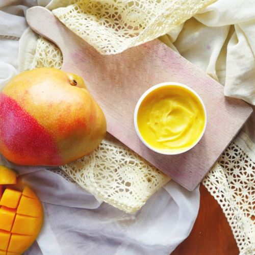 Mango nibbles for your body - fragrant body butter