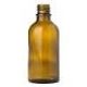 Glass bottle without cap, brown, 50 ml, 1 pc