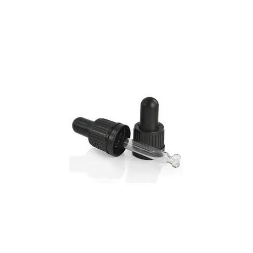 Snap Ring Cap with Black Pipette for 15ml Vial for 18/4 Neck