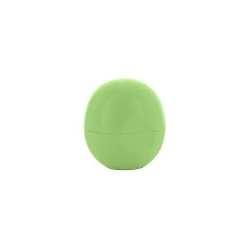 Egg plastic packaging for lip balm green, 7.4 ml