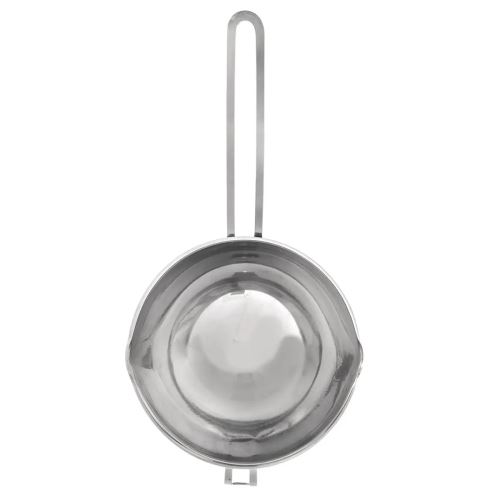 Stainless steel water bath bowl, diameter 17.5 cm