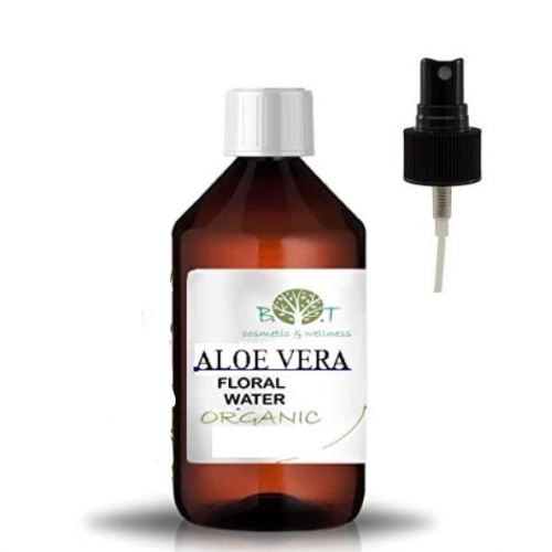 Aloe vera flower water with atomizer, organic, 250 ml