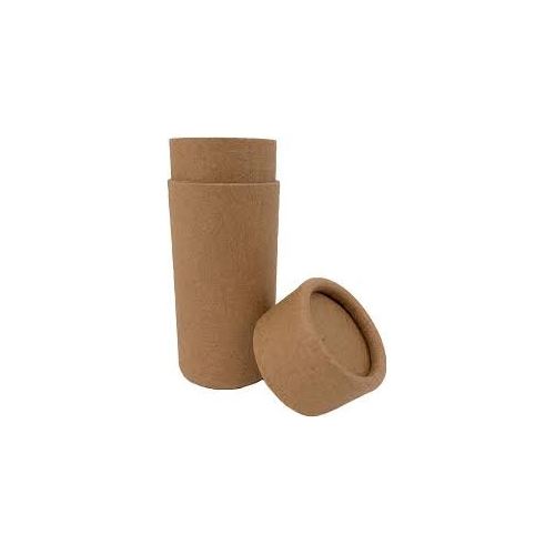 Paper packaging for deodorants, slide-out, brown, 60 ml