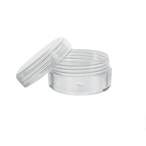 Clear plastic packaging for the cream, 10 ml