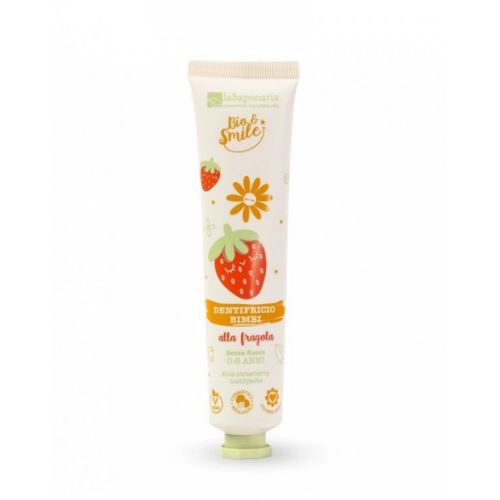 laSaponaria Gentle children's toothpaste - organic strawberry (75 ml)