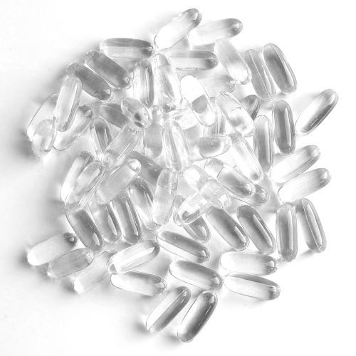 Vegetarian capsules, transparent capsules "0"