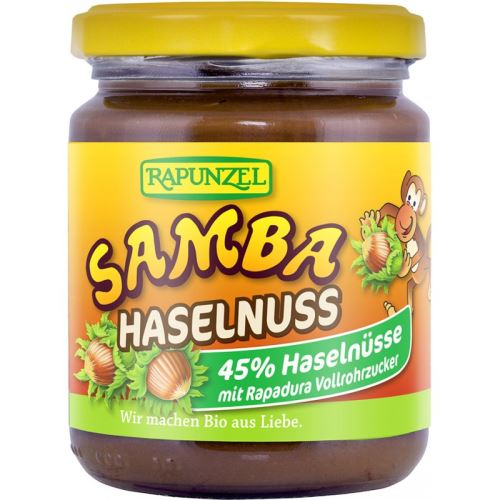 Organic SAMBA: hazelnut spread RAPUNZEL, 250 g