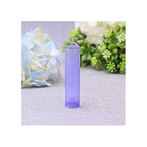 Plastic tube for lipstick or lip balm purple, 4.5 ml