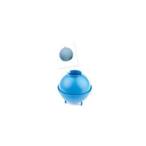 Plastic form for a ball candle, diameter 75 mm