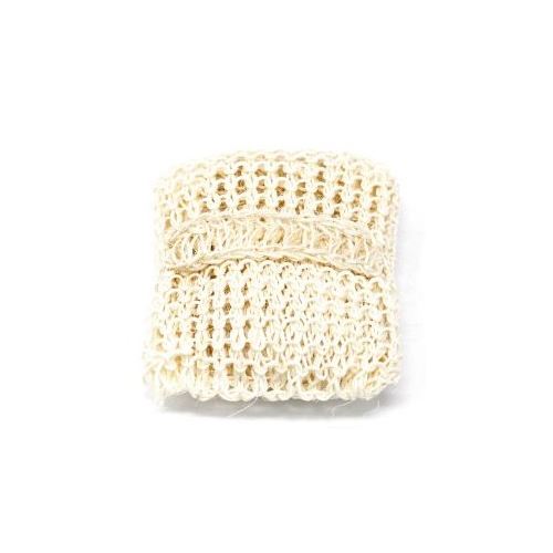 Exfoliating sponge, sisal