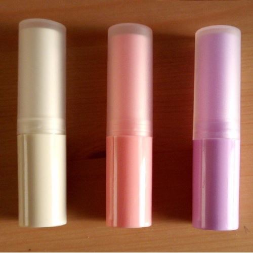 Plastic Retractable Lipstick Stick Balm Clear Cap 3.5ml