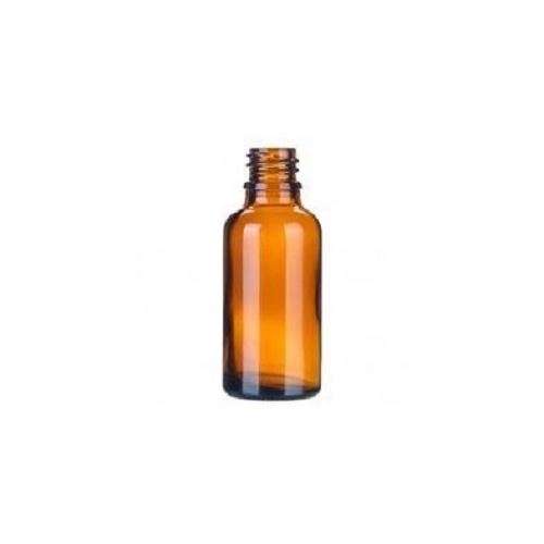 Brown glass bottle without cap, 30 ml