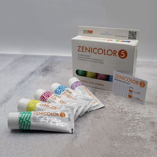 Non-migrating soap colors Zenicolors 5 (set of 5 colors)