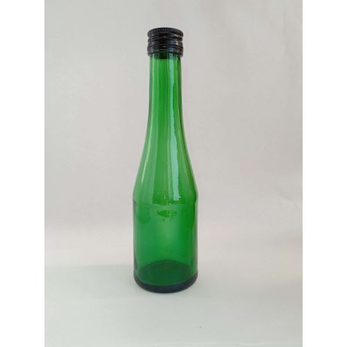 Green bottle 190 ml + aluminum cap