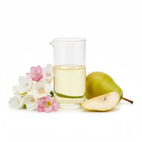 Freesia and pear, cosmetic fragrance