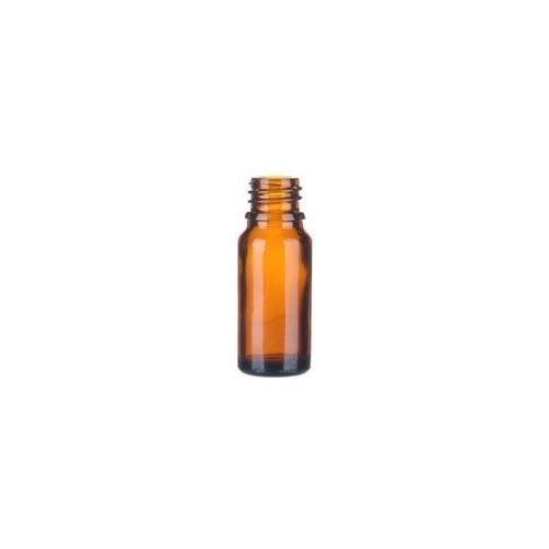 Brown glass bottle without cap, 10 ml