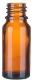 Glass bottle without cap, brown, 10 ml, 1 pc