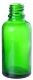 Glass bottle without cap, green, 30 ml, 1 pc